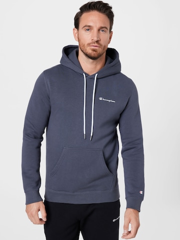 Coupe regular Sweat-shirt Champion Authentic Athletic Apparel en gris : devant