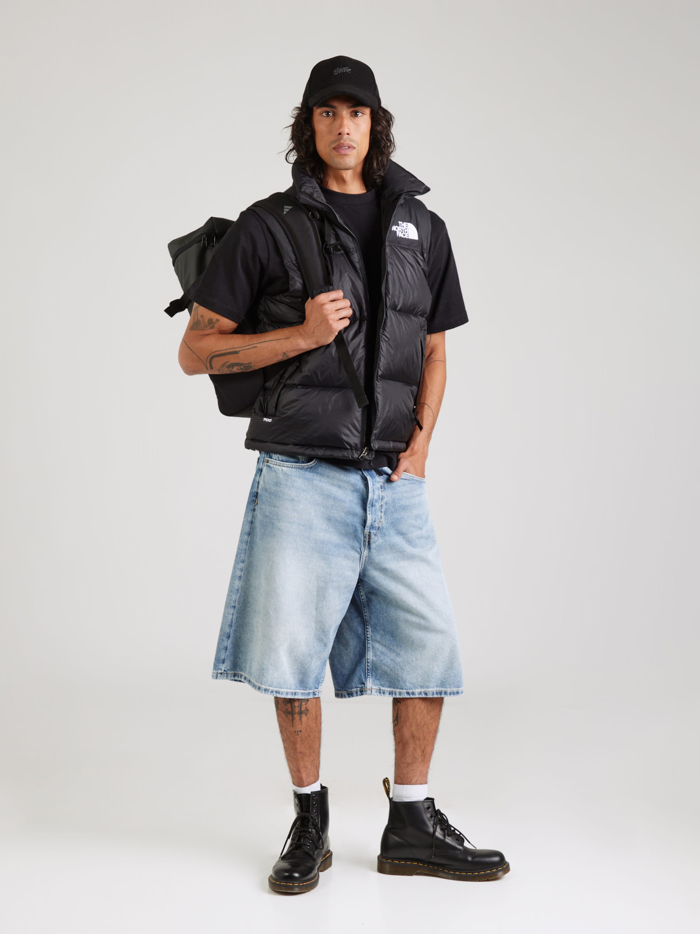 THE NORTH FACE Regular fit Vest '1996 Retro Nuptse' in Black