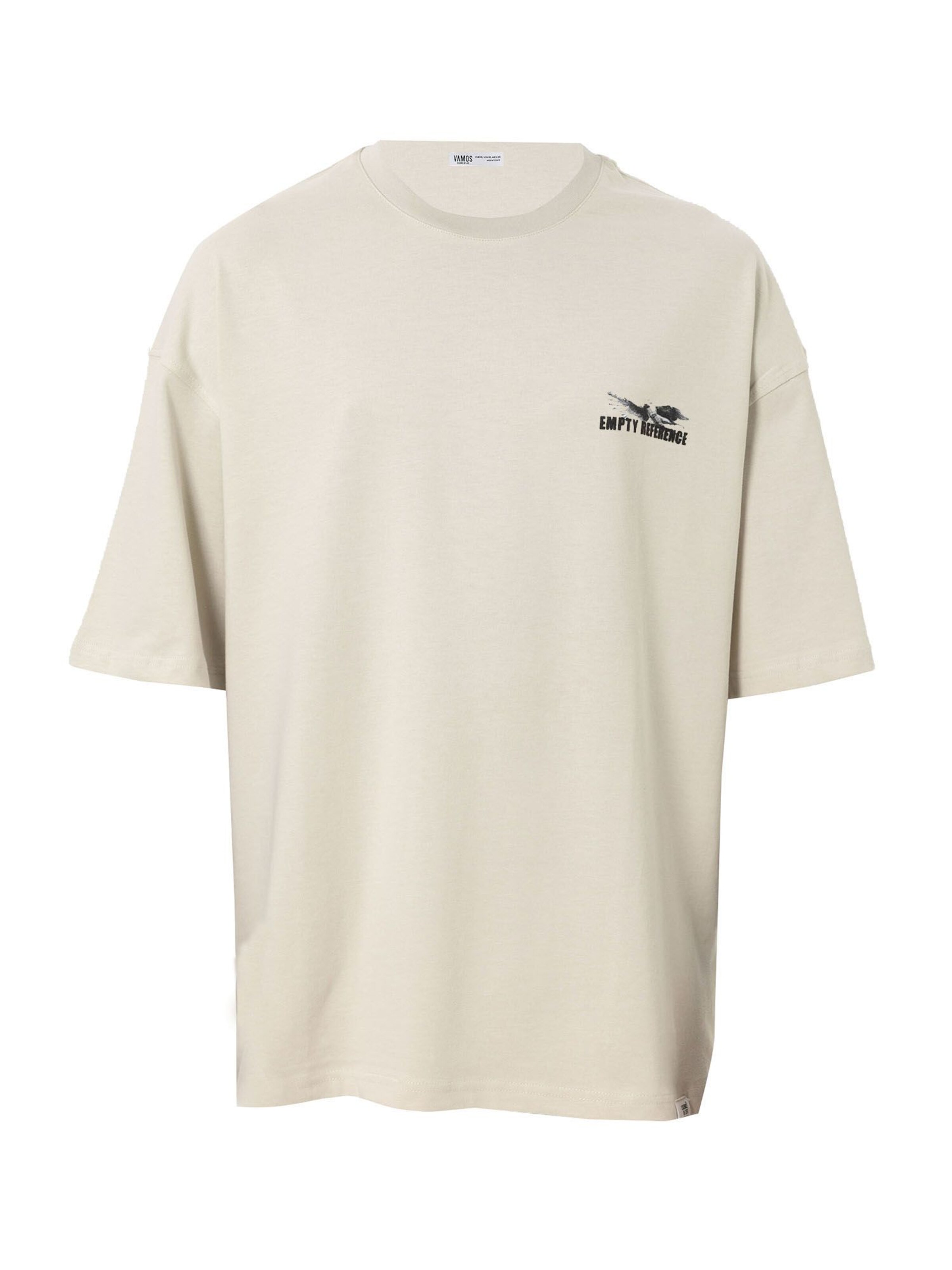 bēšs VAMOS CLO T-Krekls: no priekšpuses