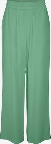 VERO MODA Wide leg Trousers 'CARMEN' in Green: front