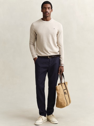 GANT Свитер 'CLASSIC' в Бежевый