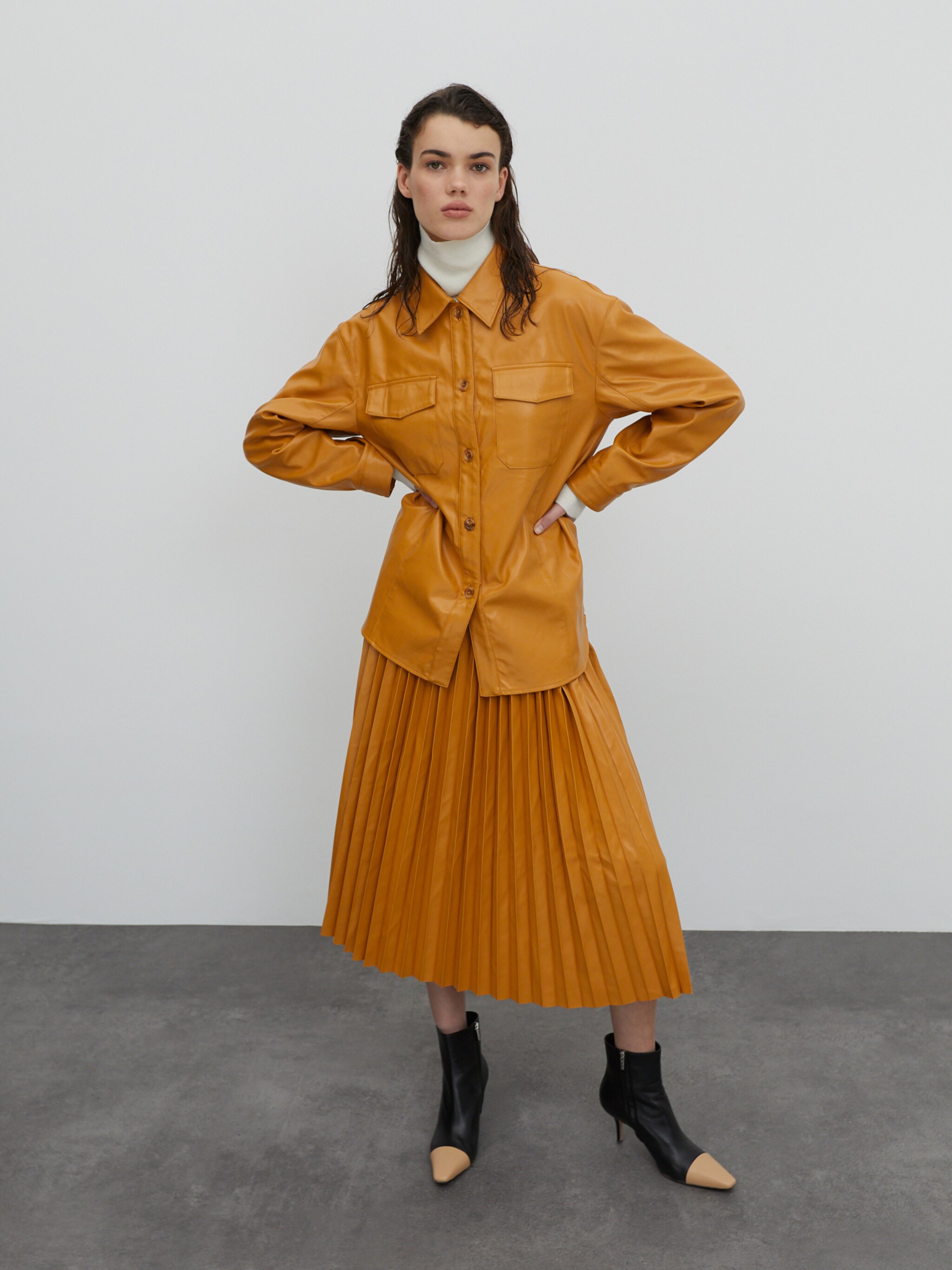 EDITED Producten Blouse 'Miles' Camel