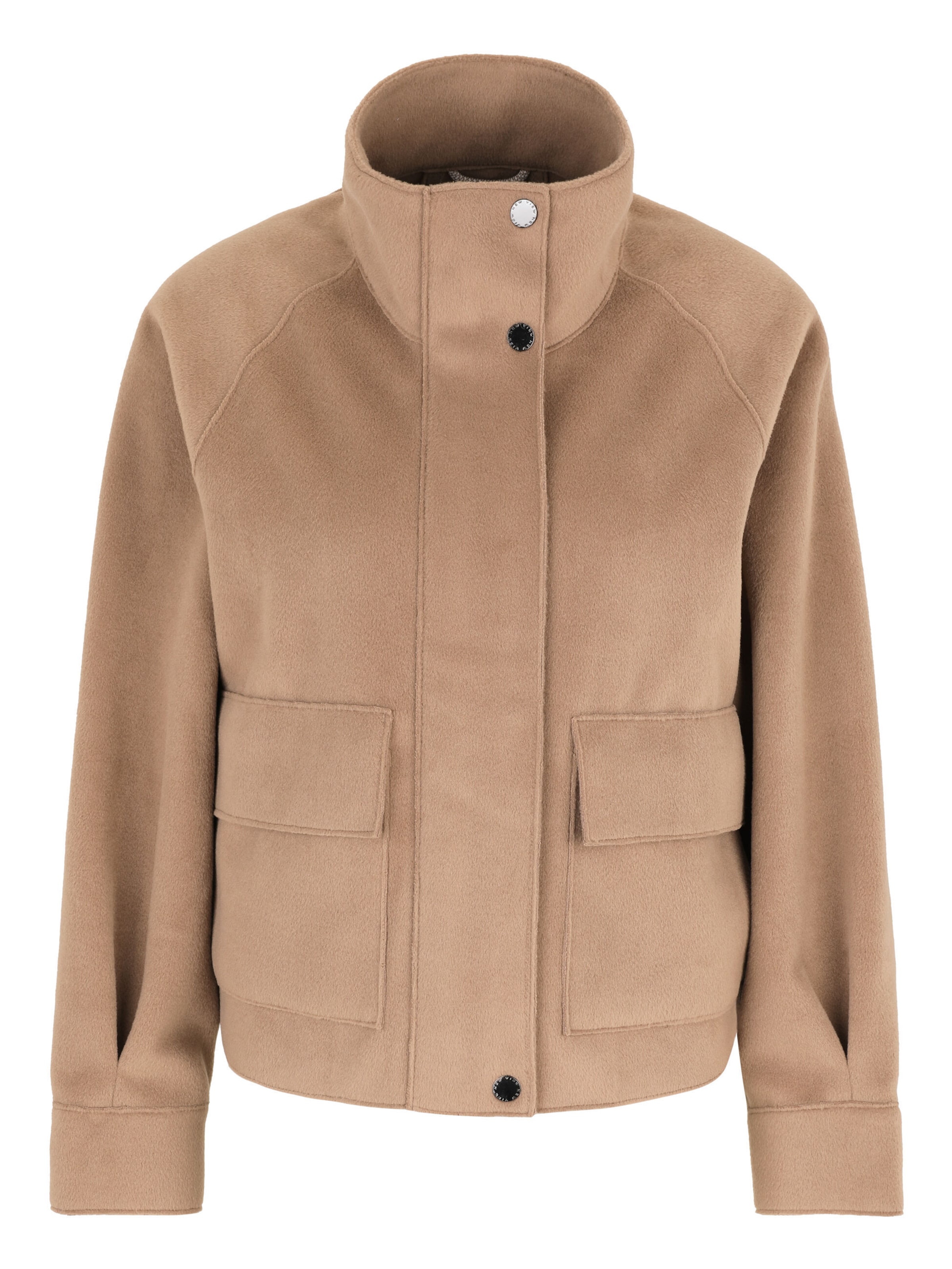 Covered Between-Season Jacket 'WEDA' in Beige: front