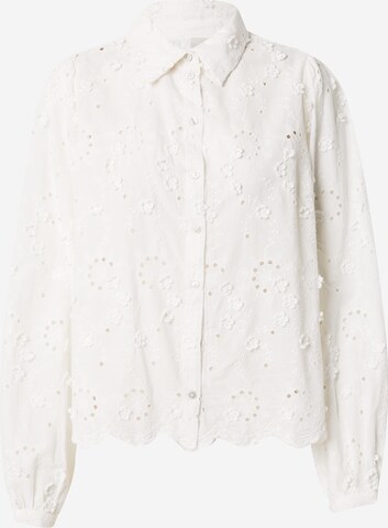 Y.A.S Blouse 'APLICA' in Wit: voorkant