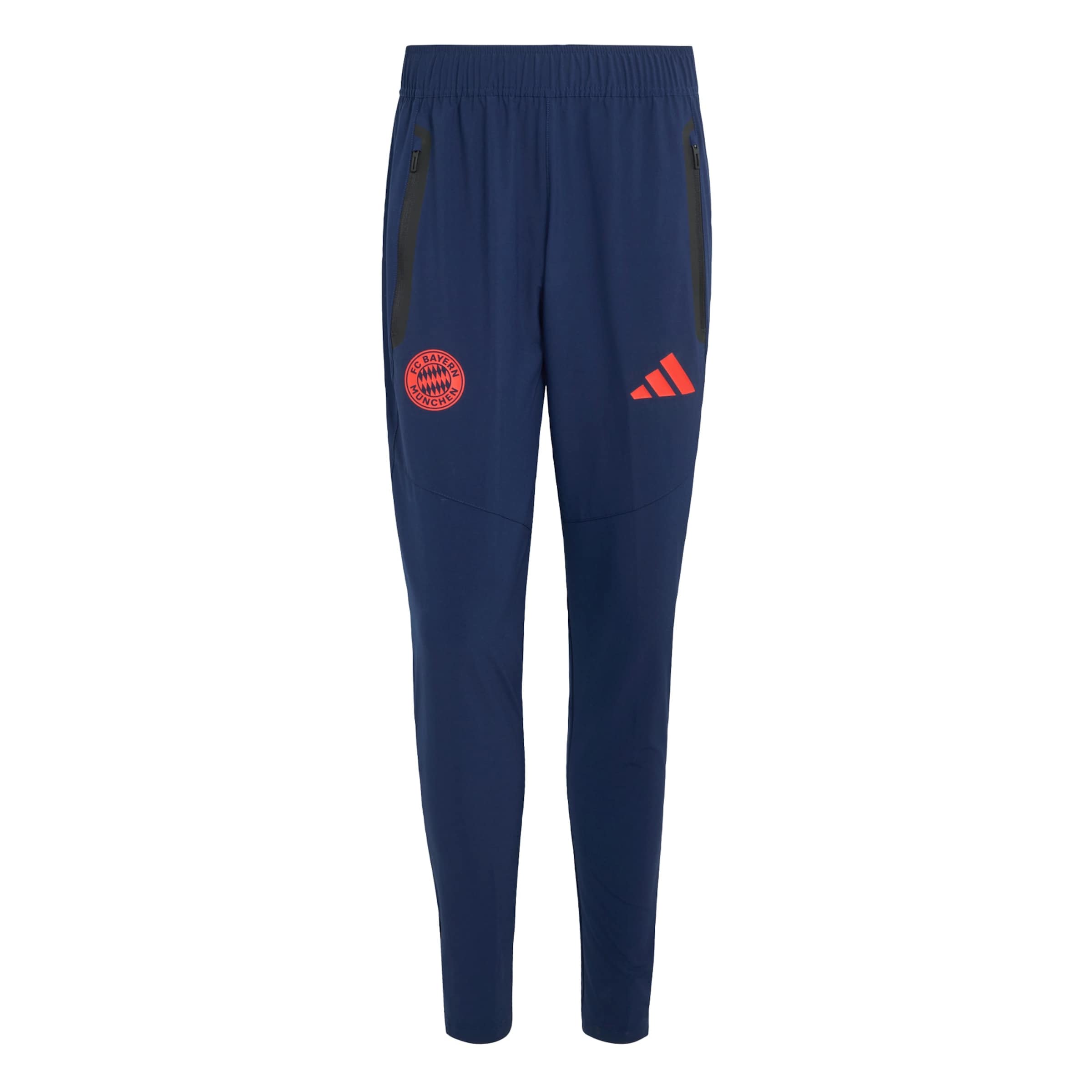 ADIDAS PERFORMANCE Sportbroek 'FC Bayern München' in XXS-XS/Regular in de kleur Navy / Rood, Productweergave