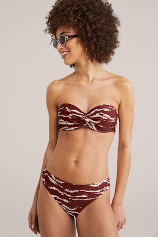 Fascia Top per bikini di WE Fashion in rosso