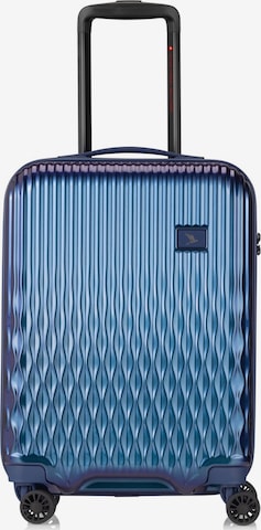 Pack Easy Trolley 'Flow' in Blue: front