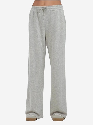Hiccup Wide Leg Hose in Grau: Vorderseite