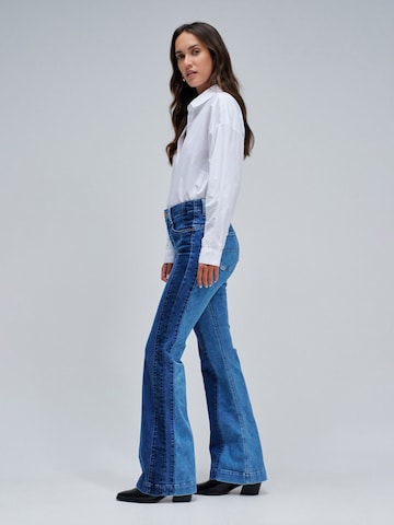 Salsa Jeans Flared Jeans 'Faith' in Blau