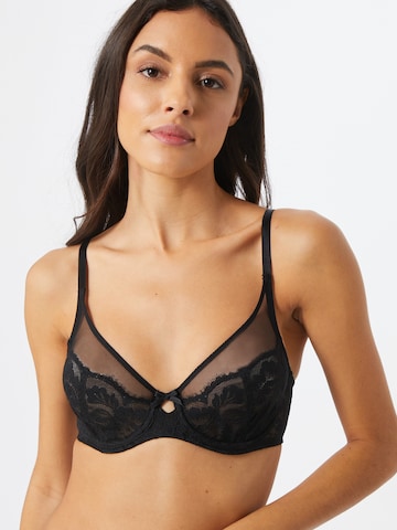 Invisible Soutien-gorge Mey en noir : devant