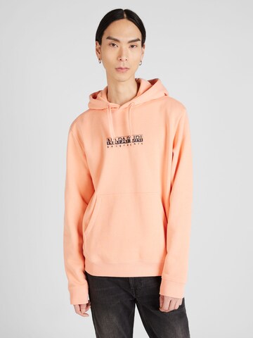 NAPAPIJRI Sweatshirt i rosa: framsida