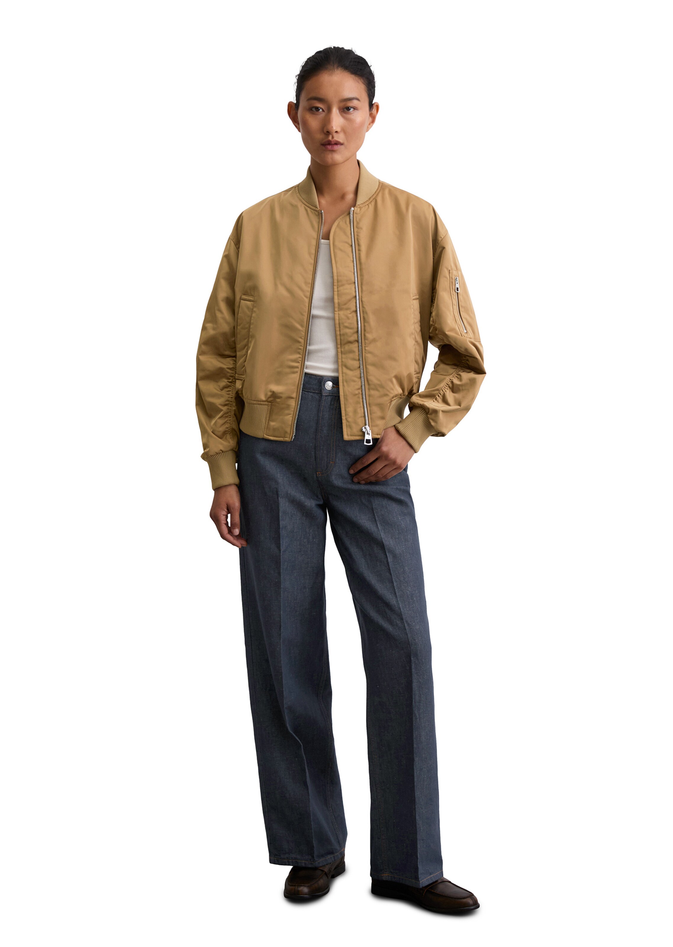 Marc O'Polo Tussenjas in Beige