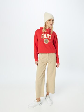 GANT Sweatshirt i röd