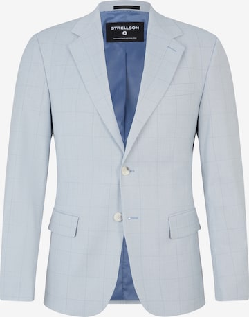 STRELLSON Slim fit Suit Jacket 'Caidan' in Blue: front