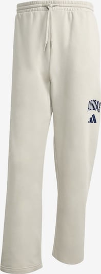 Sportinės kelnės 'COLLEGIATE' iš ADIDAS SPORTSWEAR, spalva – tamsiai mėlyna / rusvai pilka, Prekių apžvalga