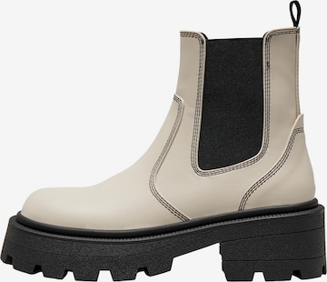 ONLY - Botas Chelsea 'BANYU' en blanco: frente