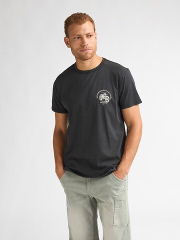 T-Shirt 'Barranco' Petrol Industries en noir : devant