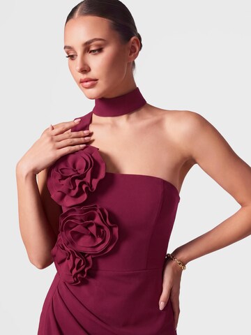 Ombre - Vestido de noche en rojo
