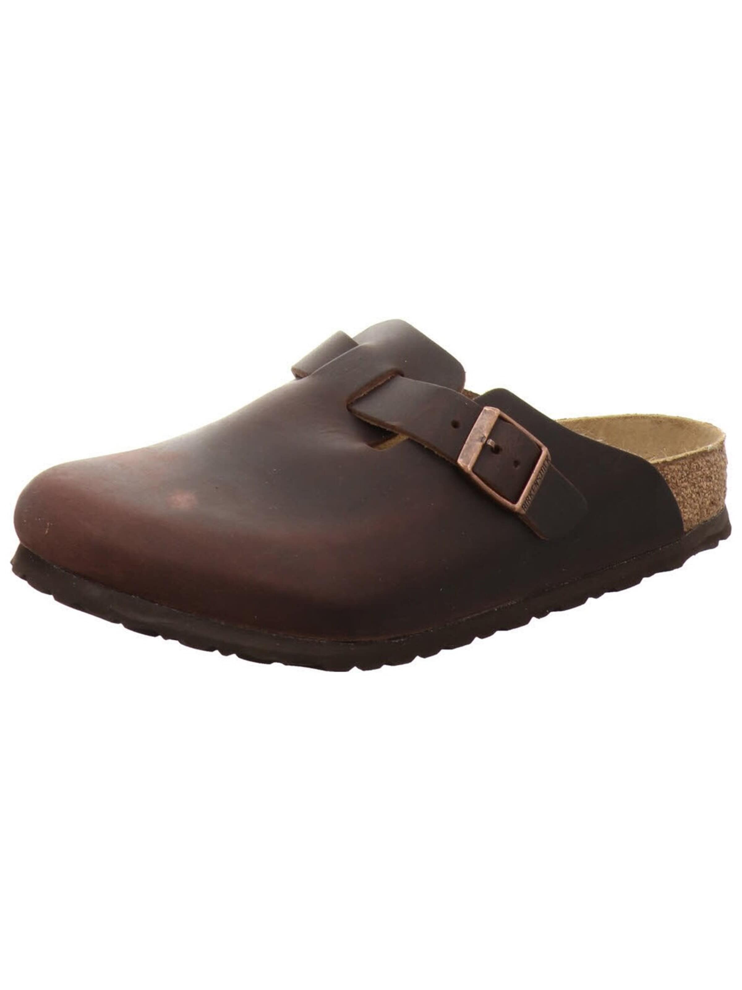 BIRKENSTOCK Pantolette 'Pantolette Damen 860133 Echtleder in braun'‌ in 37 in braun, Produktansicht