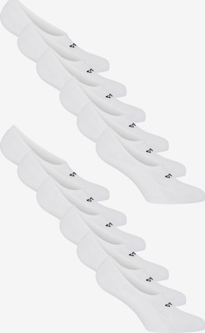 FILA Ankle Socks in White: front
