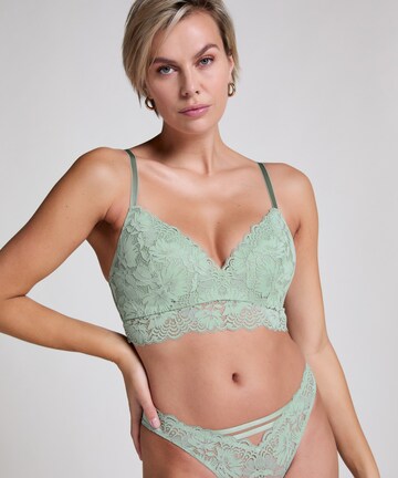 Hunkemöller Push-up BH 'ANDREA' in Groen: voorkant
