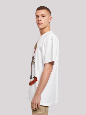 T-Shirt 'Guns 'n' Roses Appetite For Destruction' F4NT4STIC en blanc