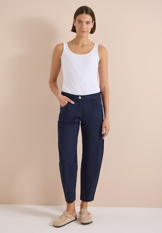 CECIL Regular Pants in Blue: front
