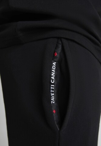 Zavetti Canada Regular Shorts 'Botticini Compatto' in Schwarz