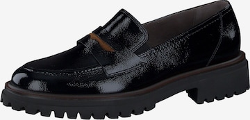 Paul Green Slip-ons in Black: front