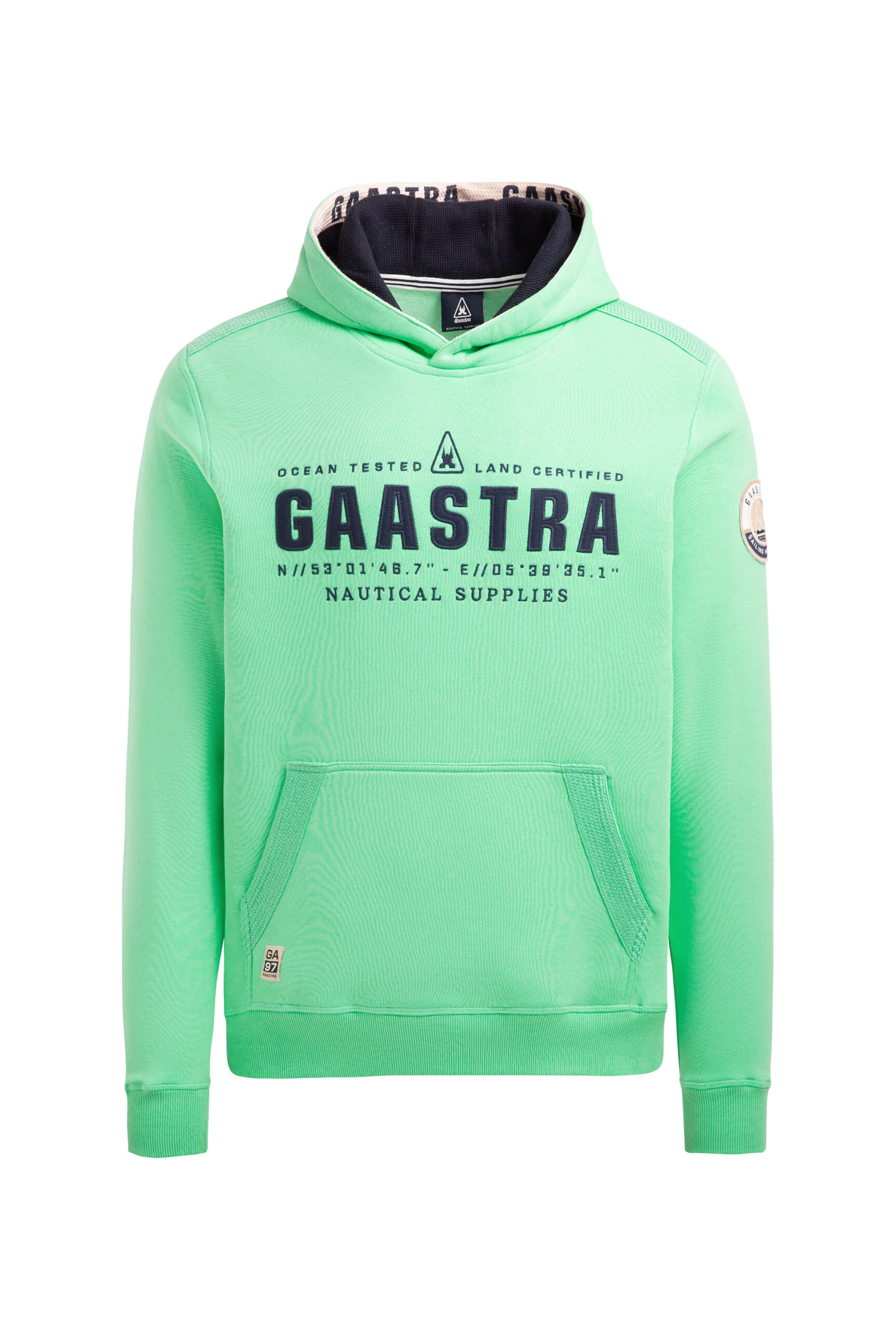 Gaastra Sweatshirt in Green: front