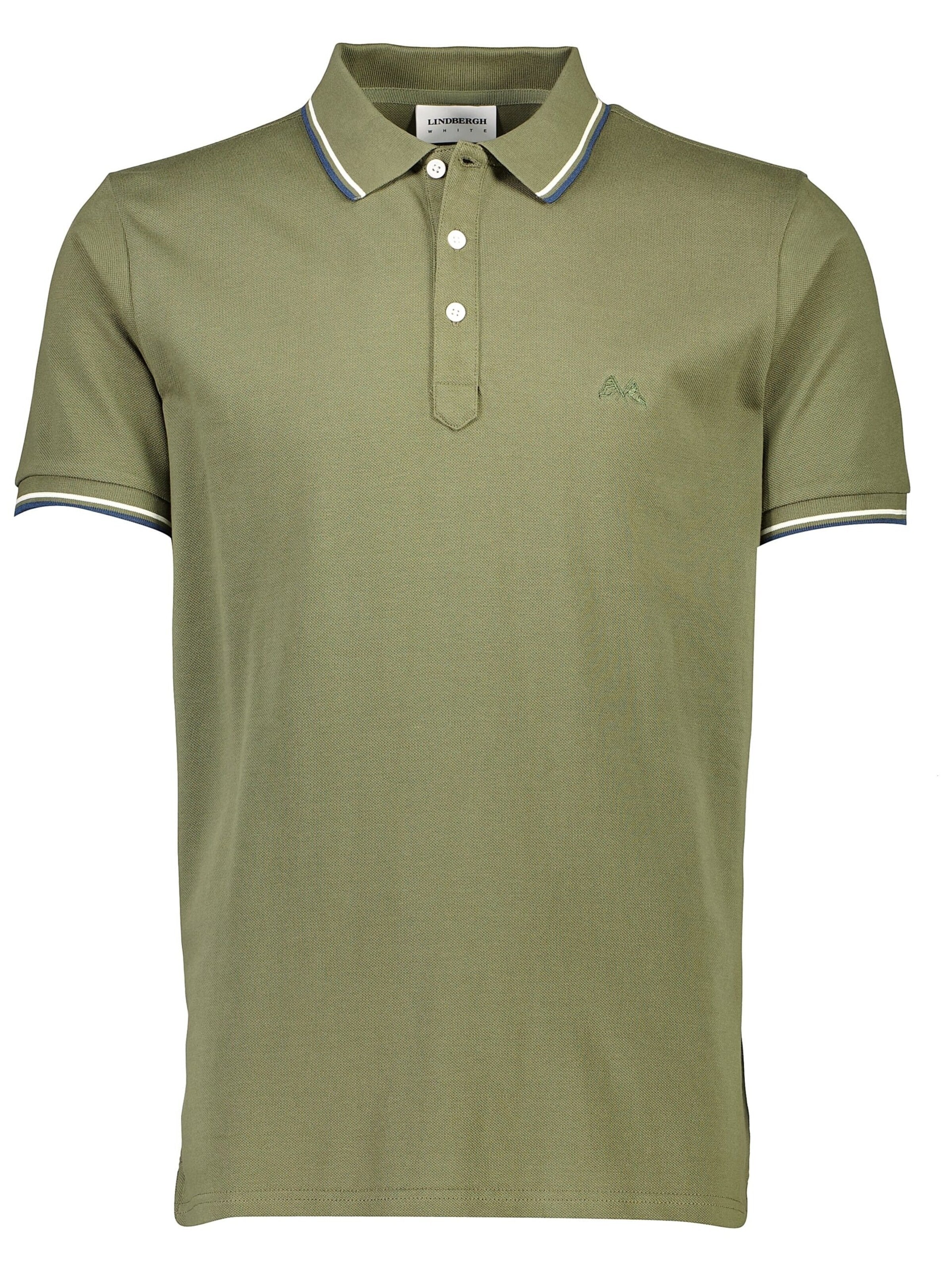 T-Shirt Lindbergh en vert : devant