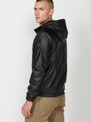 KOROSHI Between-season jacket in Black