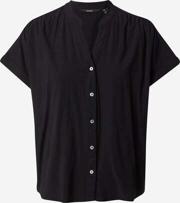 VERO MODA - Blusa 'BECCA' en negro: frente