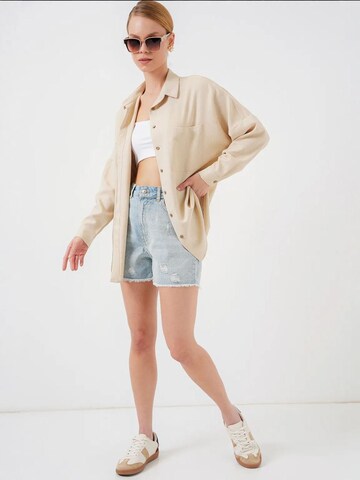 Camicia da donna di Bigdart in beige