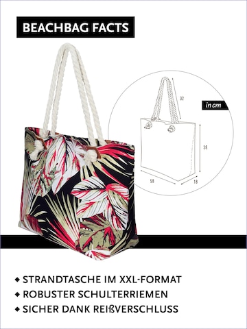 DonDon Strandtasche‌ in Mischfarben
