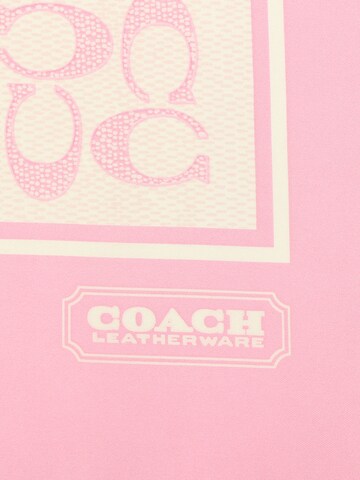 COACH - Pañuelo en rosa