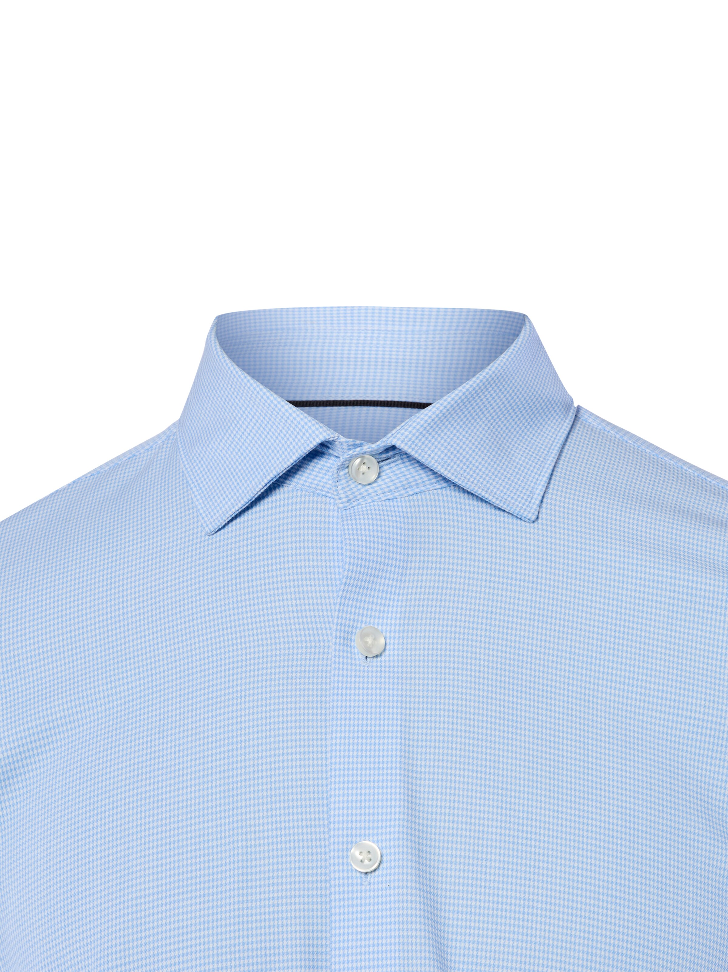 Finshley & Harding Super Slim Fit Hemd in Blau