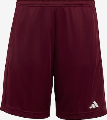 ADIDAS SPORTSWEAR Regular Sportbroek 'Essentials' in Rood: voorkant