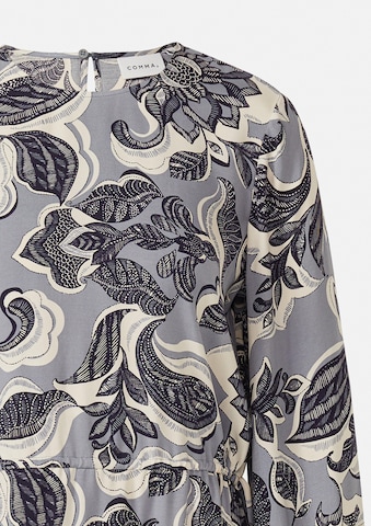 COMMA Jurk in Blauw