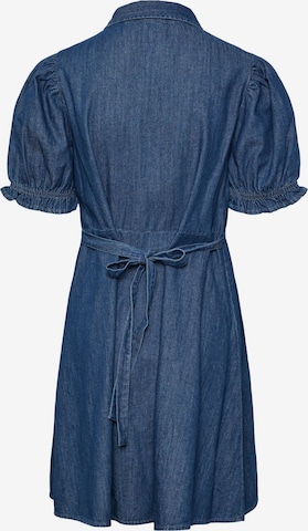 PIECES Sukienka koszulowa 'Hope' w kolorze niebieski