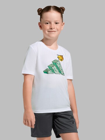 Survêtement ADIDAS SPORTSWEAR en blanc : devant