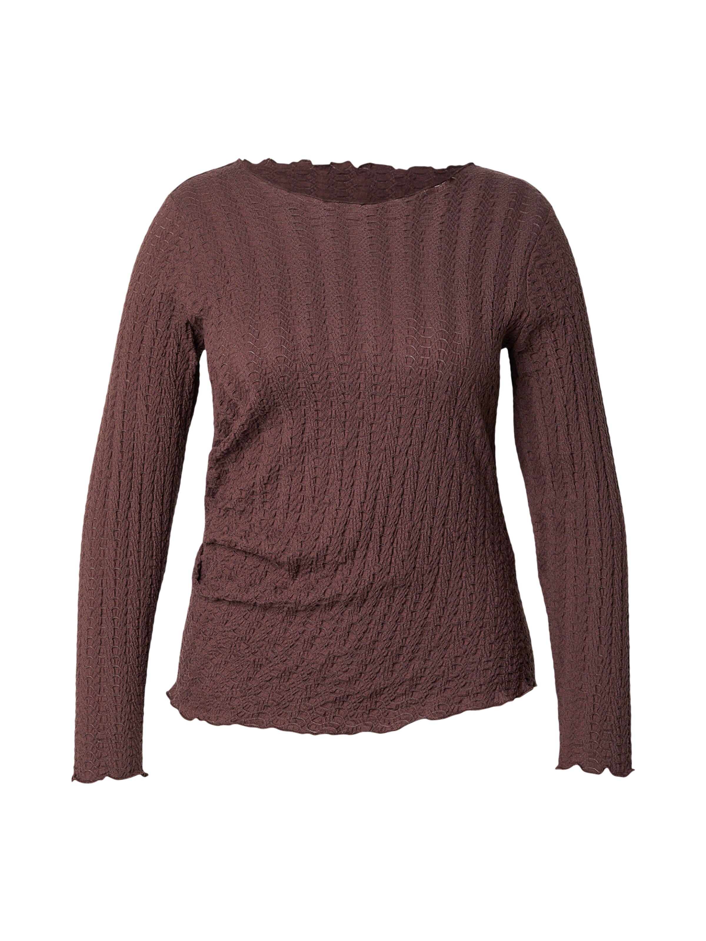 ONLY Carmakoma Tričko 'CARELLA' – hnědá: přední strana