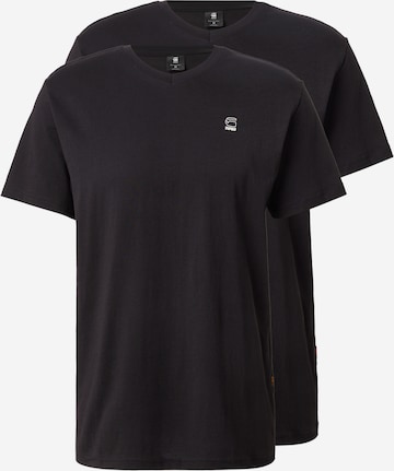 G-STAR Shirt in Zwart: voorkant