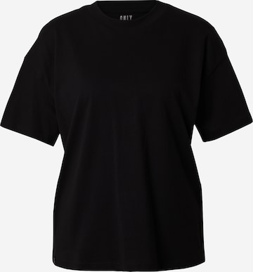 ONLY Μπλουζάκι 'NEW LAURA' σε μαύρο: μπροστά