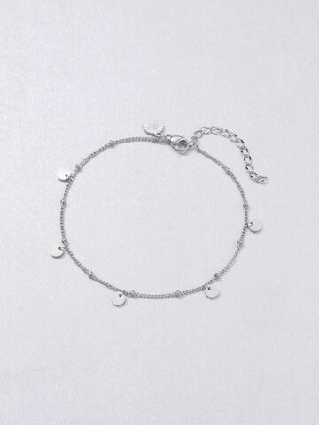 Hey Happiness Fußschmuck 'Circle Shine' in Silber
