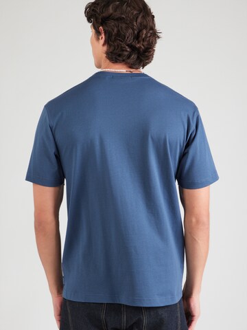 SCOTCH & SODA Tričko – modrá: zadní strana