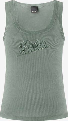 PINKO - Top 'CAIPIROSKA' en verde: frente