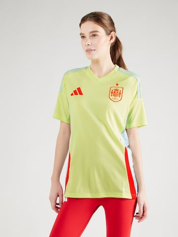 ADIDAS PERFORMANCE Fodboldtrøje 'Spanien 24 Away' i gul: forside