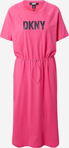 DKNY Šaty – pink: přední strana