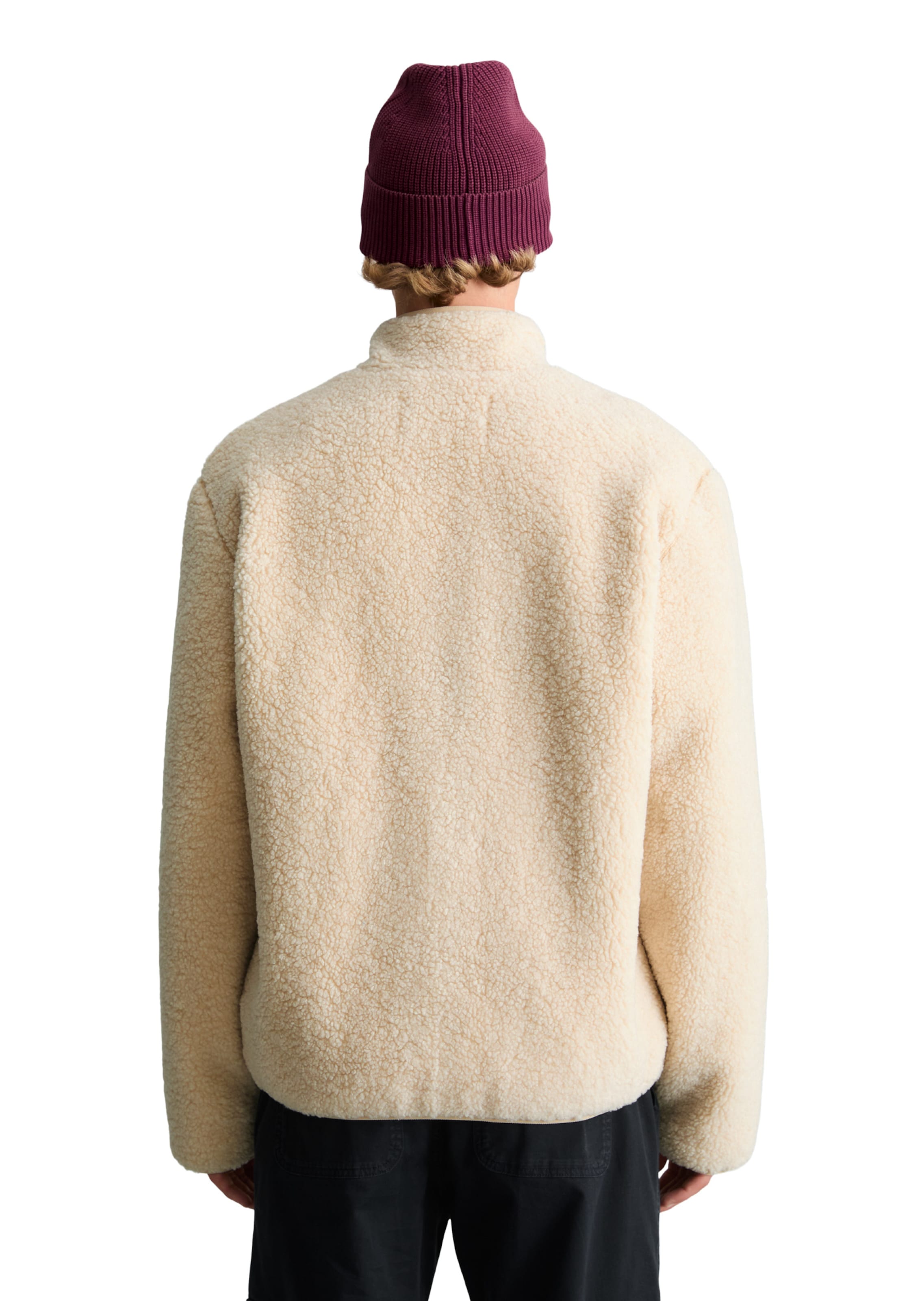 Marc O'Polo DENIM Fleece Jacket in Beige